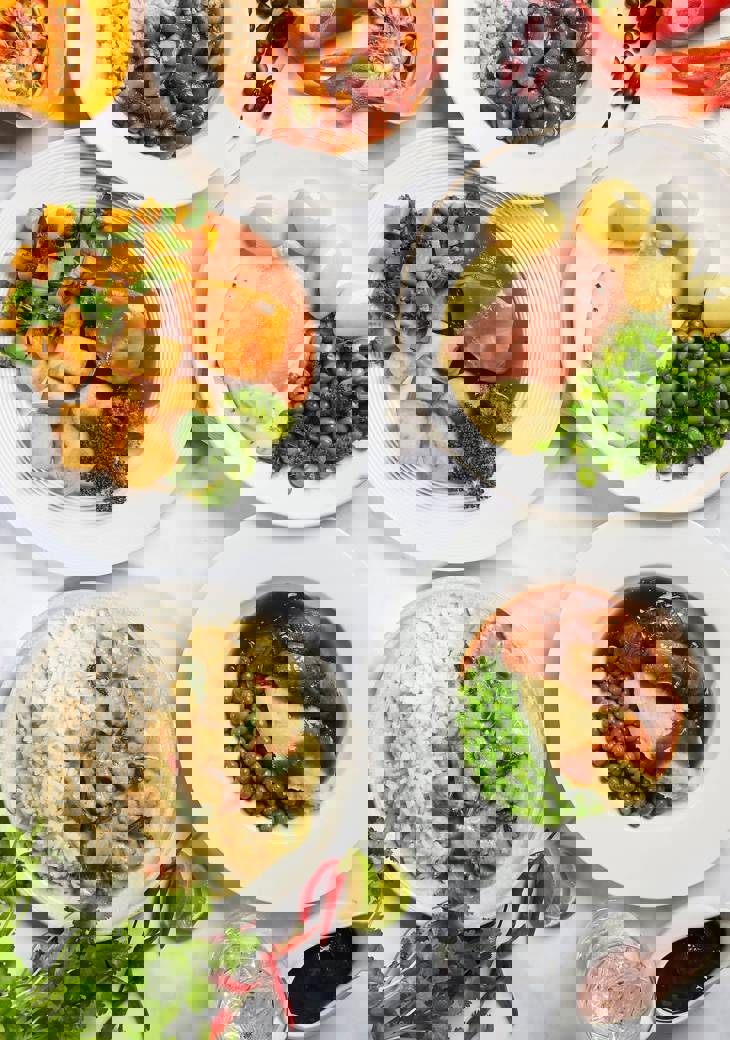 Med Steamplicity Dish Selection Portrait