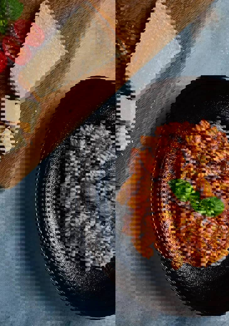 Med Steamplicity Venison Bolognese