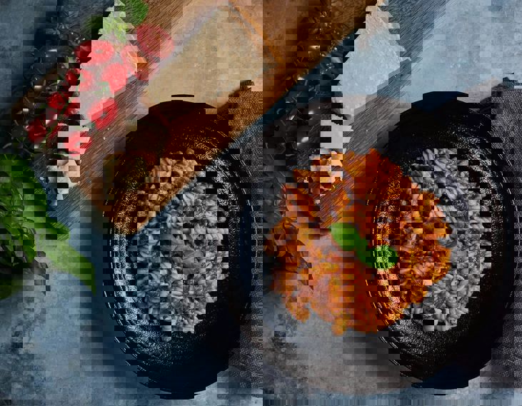 Med Steamplicity Venison Bolognese