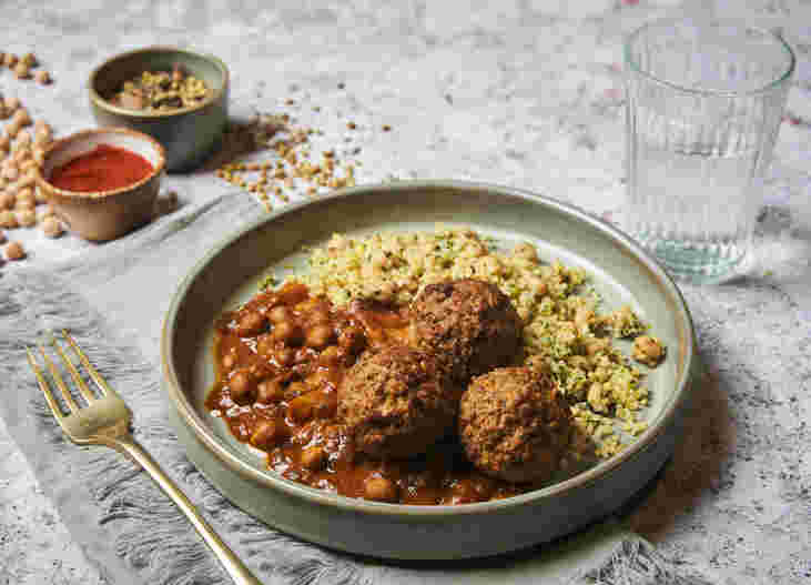 Med Steamplicity Falafel